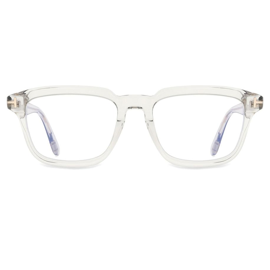 Tom Ford FT6032-B 20 Blauw-Light Block Doorzichtig Heren Bril