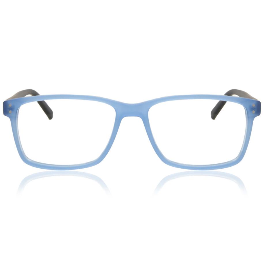 Heren Vierkant Volledige rand Acetaat Blauw Bril - Anti-Blauwlichtglazen - SmartBuy Collection
