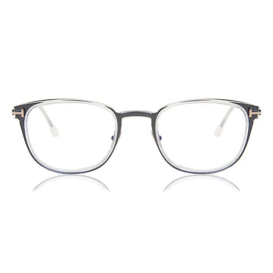 Tom Ford FT5694-B 1 Blauw-Light Block Zwart Heren Bril