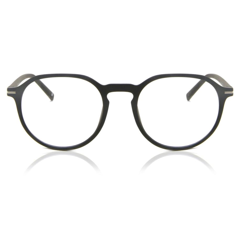 Heren Ovaal Volledige rand Plastic Zwart Bril - Anti-Blauwlichtglazen - SmartBuy Collection