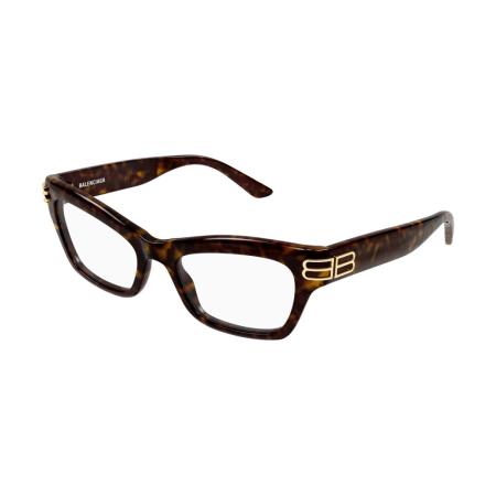 Balenciaga BB0435O 002 Tortoiseshell Dames Bril