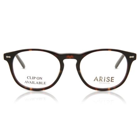 Heren Vierkant Volledige rand Plastic Tortoiseshell Bril - Anti-Blauwlichtglazen - Arise Collective
