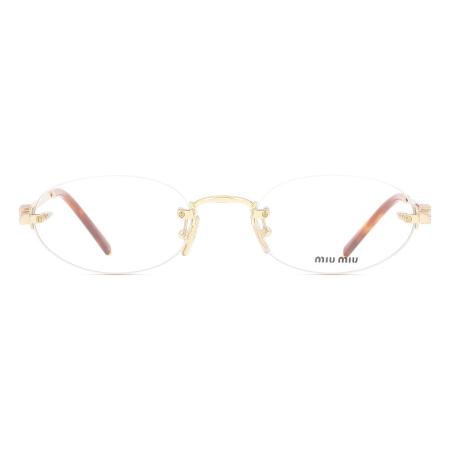 Miu Miu MU53WV 5AK1O1 Goud Dames Bril