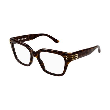 Balenciaga BB0437O 007 Tortoiseshell Dames Bril