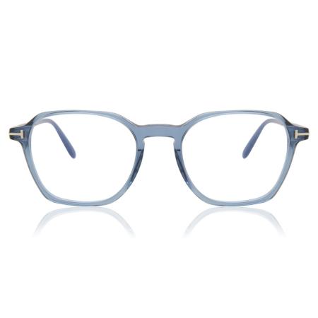 Tom Ford FT5804-B 090 Blauw-Light Block Blauw Heren Bril