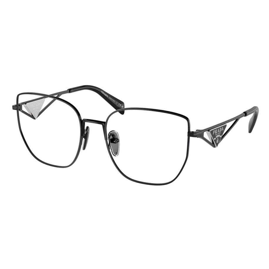 Prada PR A54VD Aziatische pasvorm 1AB1O1 Zwart Dames Bril