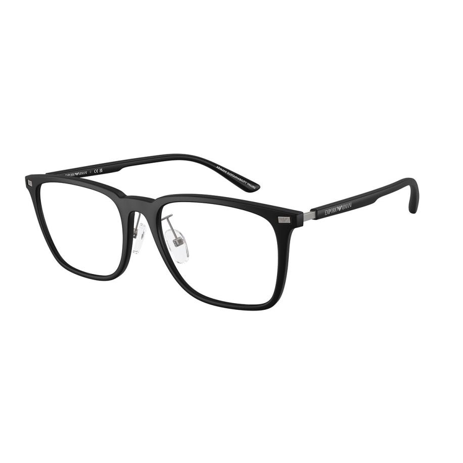 Emporio Armani EA3263D Aziatische pasvorm 5001 Zwart Heren Bril