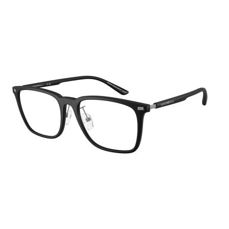 Emporio Armani EA3263D Aziatische pasvorm 5001 Zwart Heren Bril