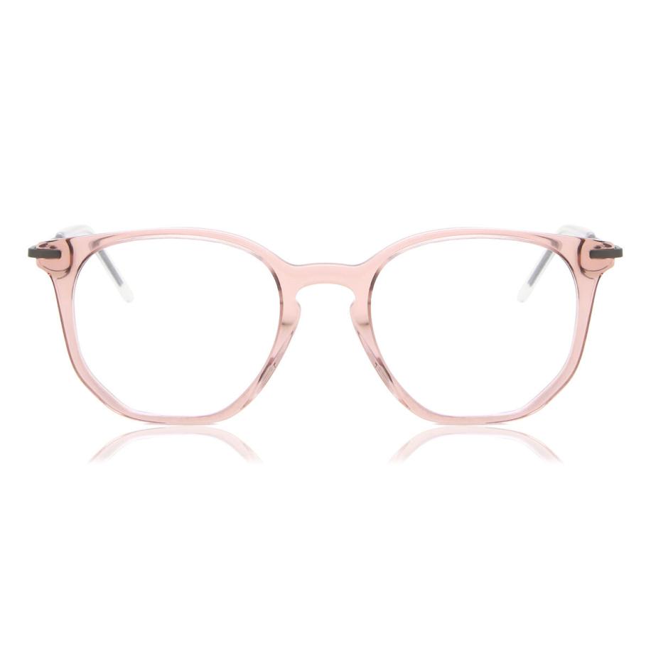 Heren Vierkant Volledige rand Plastic Roze Bril - Anti-Blauwlichtglazen - SmartBuy Collection