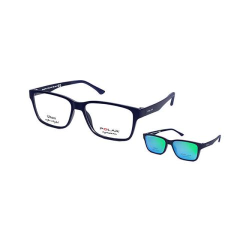 Polar 403 With Clip-on 20C Blauw Dames Bril