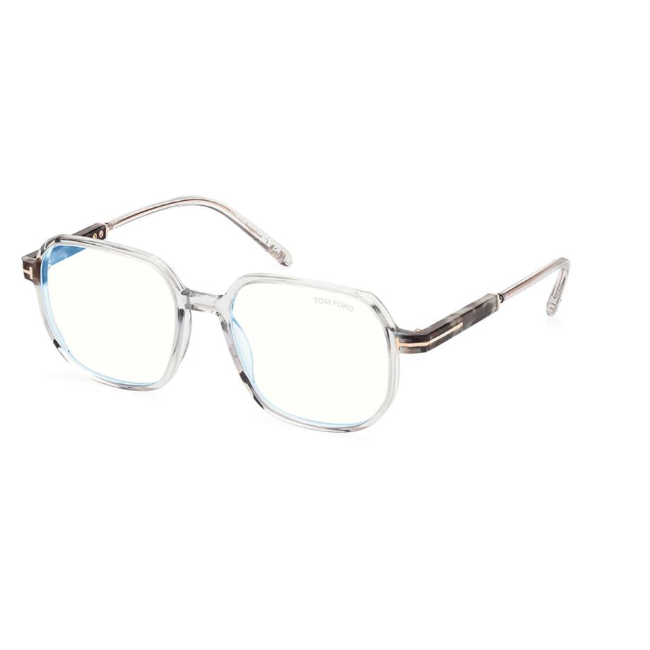 Tom Ford FT5911-B 20 Blauw-Light Block Doorzichtig Dames Bril