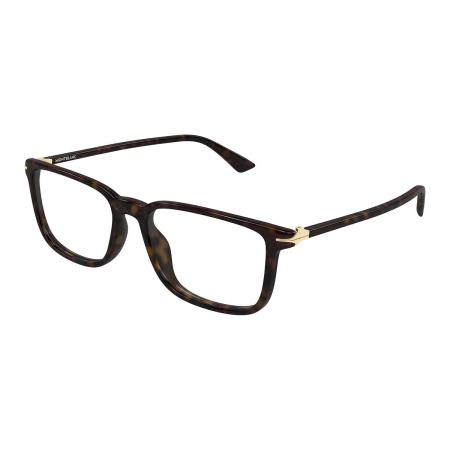 Montblanc MB0437O 002 Tortoiseshell Heren Bril