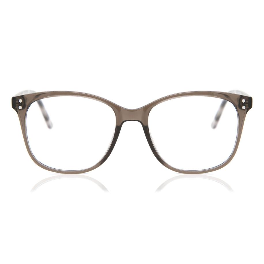 Heren Vierkant Volledige rand Plastic Grijs Bril - Anti-Blauwlichtglazen - SmartBuy Collection