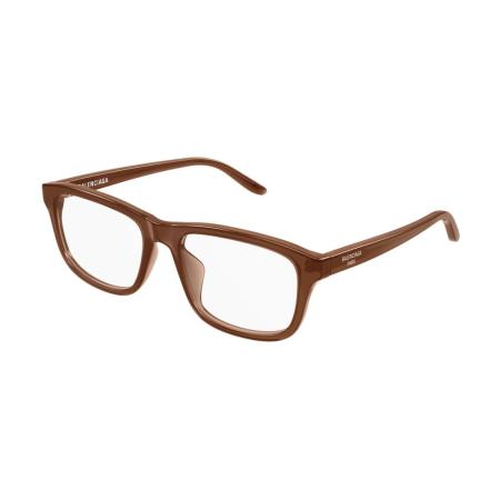 Balenciaga BB0442OA Aziatische pasvorm 006 Bruin Heren Bril