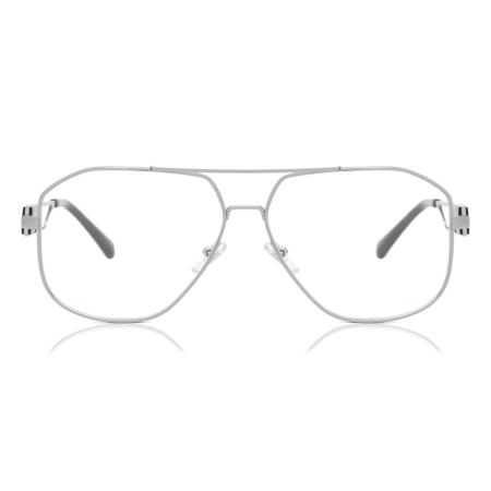 Versace VE1287 Aziatische pasvorm 1001 Grijs Heren Bril