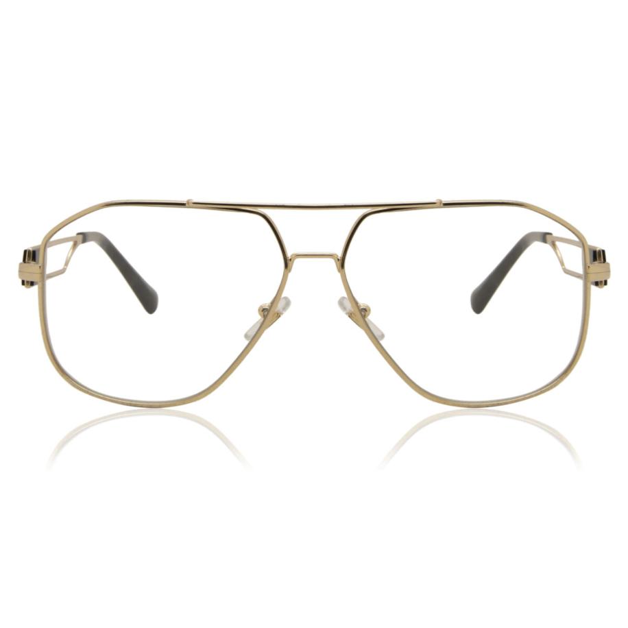 Versace VE1287 Aziatische pasvorm 1002 Goud Heren Bril