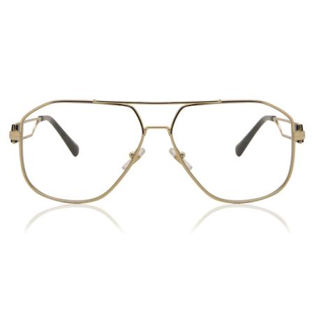 Versace VE1287 Aziatische pasvorm 1002 Goud Heren Bril