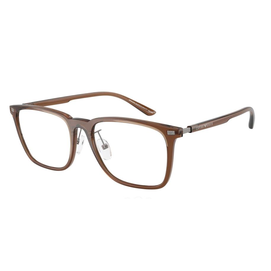 Emporio Armani EA3263D Aziatische pasvorm 6282 Bruin Heren Bril