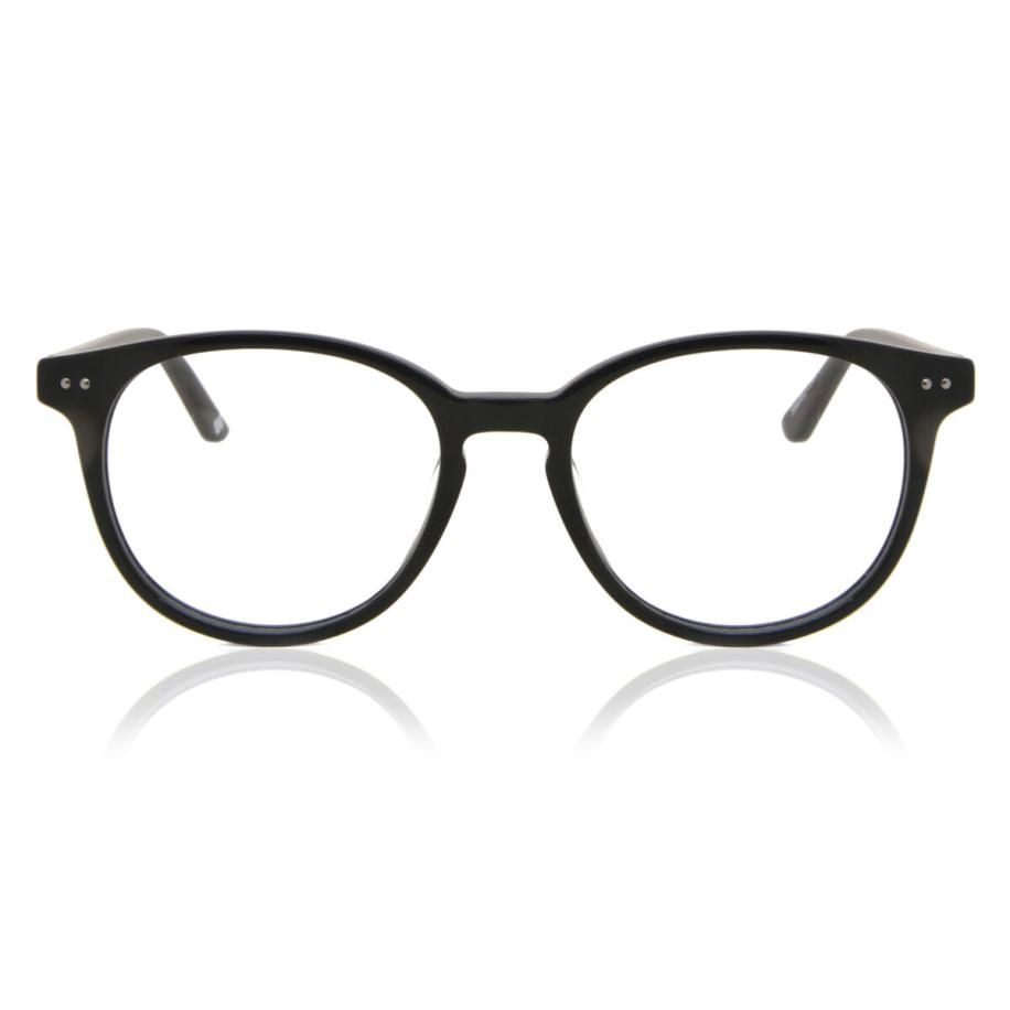 Heren Ovaal Volledige rand Plastic Zwart Bril - Anti-Blauwlichtglazen - SmartBuy Collection