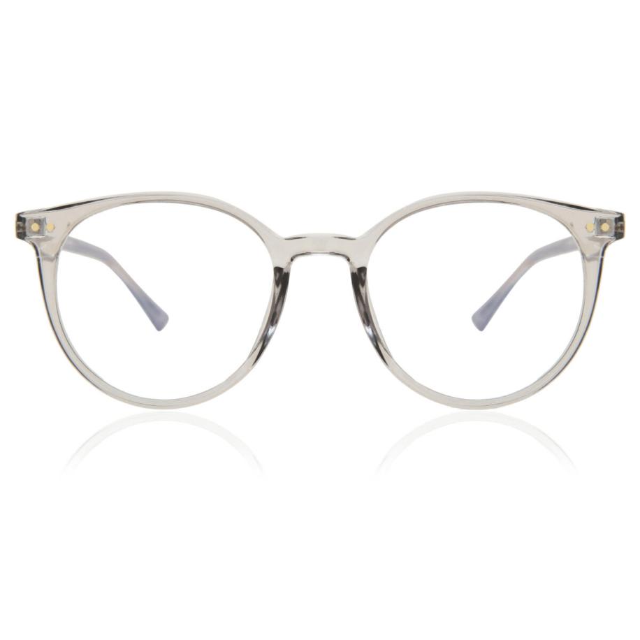Heren Ovaal Volledige rand TR90 Doorzichtig Bril - Anti-Blauwlichtglazen - SmartBuy Collection