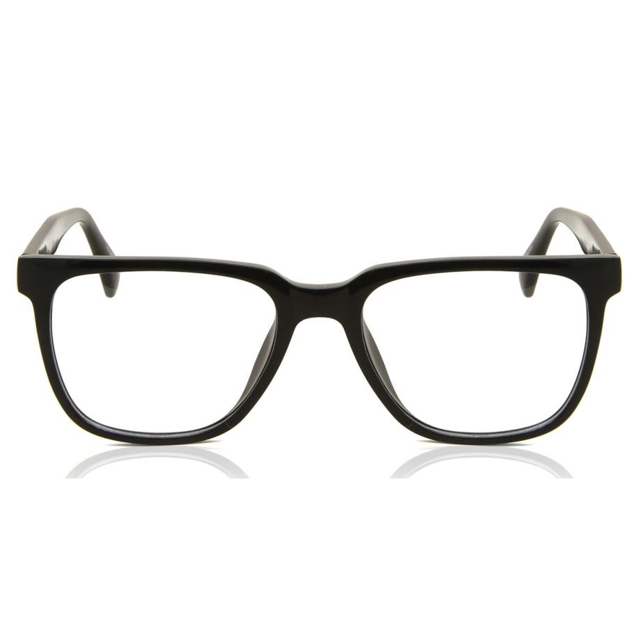 Heren Vierkant Volledige rand Plastic Zwart Bril - Anti-Blauwlichtglazen - Arise Collective