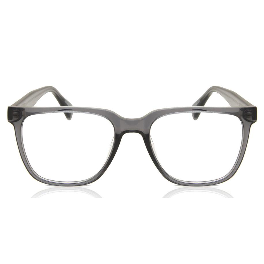 Heren Vierkant Volledige rand Plastic Doorzichtig Bril - Anti-Blauwlichtglazen - Arise Collective