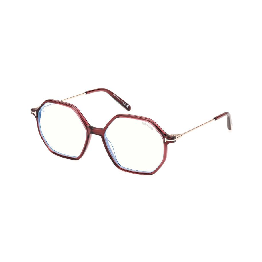 Tom Ford FT5952-B 69 Blauw-Light Block Dames Bril