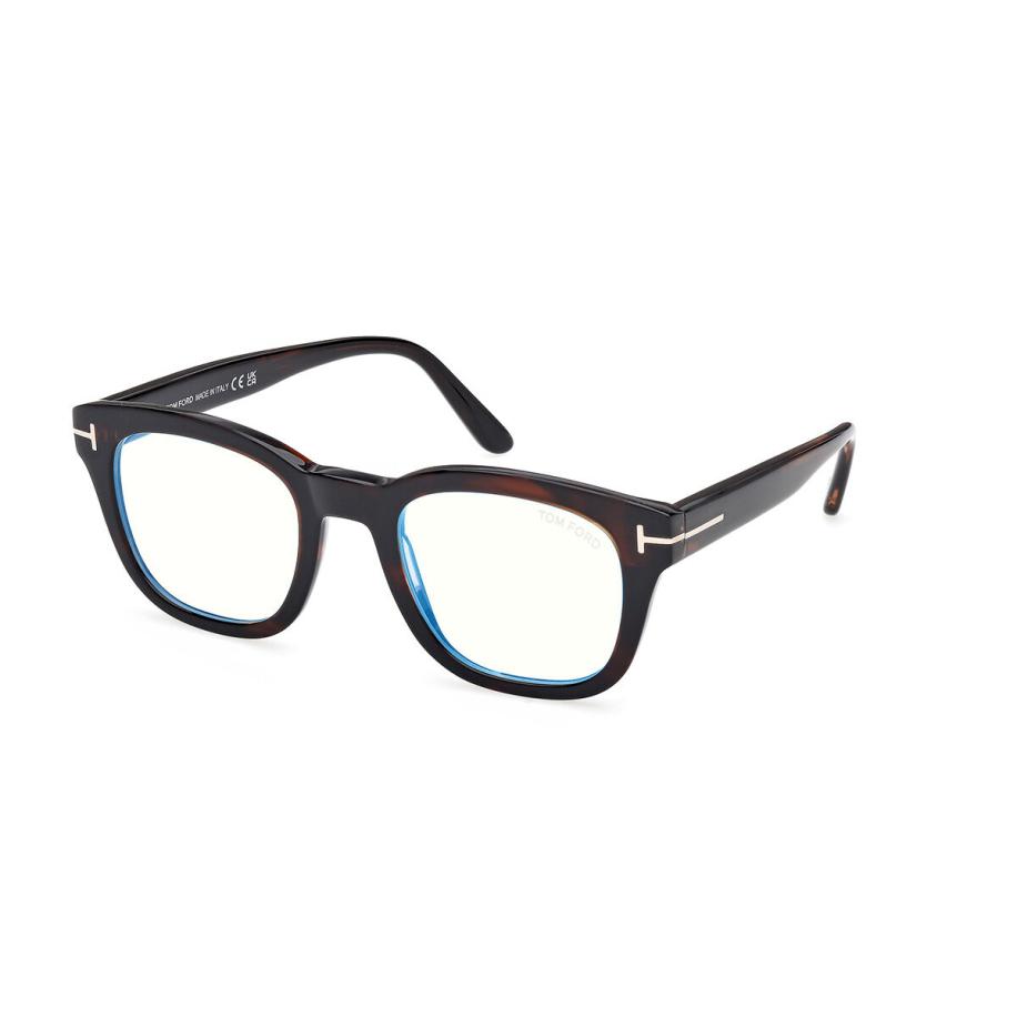Tom Ford FT5542-B 55A Blauw-Light Block Tortoiseshell Heren Bril