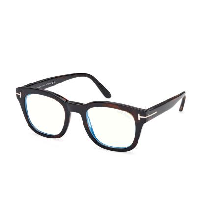 Tom Ford FT5542-B 55A Blauw-Light Block Tortoiseshell Heren Bril