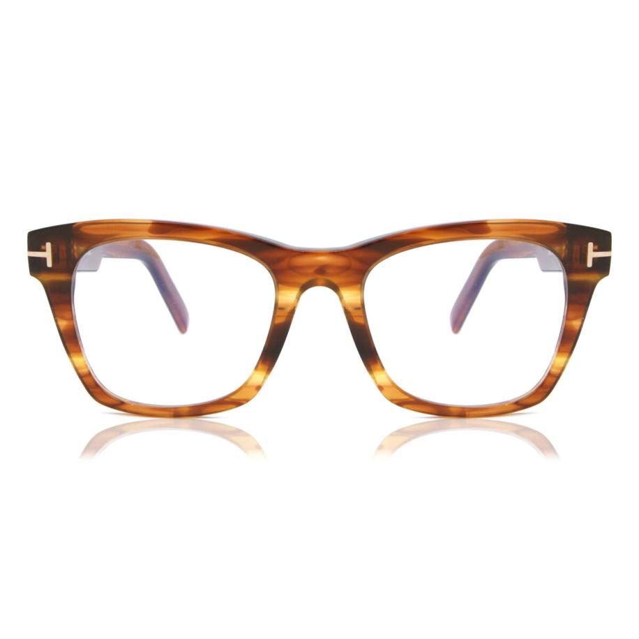 Tom Ford FT5886-B 47 Blauw-Light Block Bruin Heren Bril
