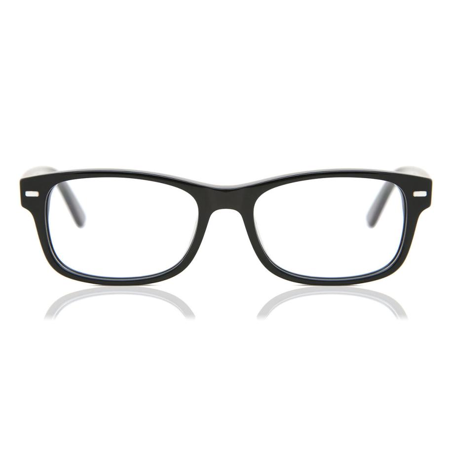 Heren Vierkant Volledige rand Plastic Zwart Bril - Anti-Blauwlichtglazen - SmartBuy Collection