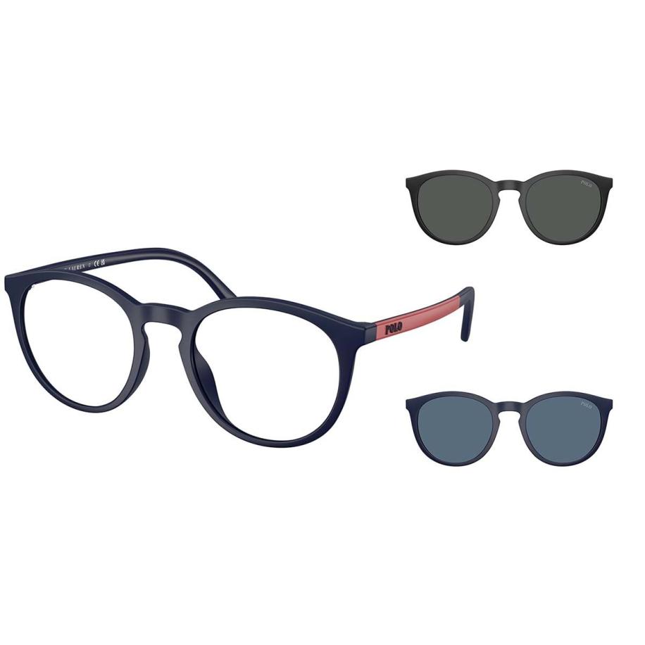 Polo Ralph Lauren PH4183U With Clip-on 601587 Blauw Heren Bril