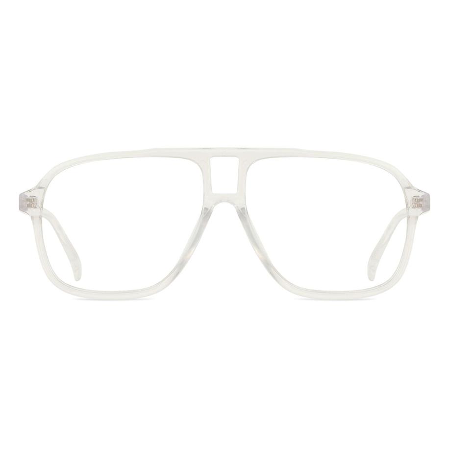 Heren Piloot Volledige rand Polycarbonate Doorzichtig Bril - Anti-Blauwlichtglazen - SmartBuy Collection