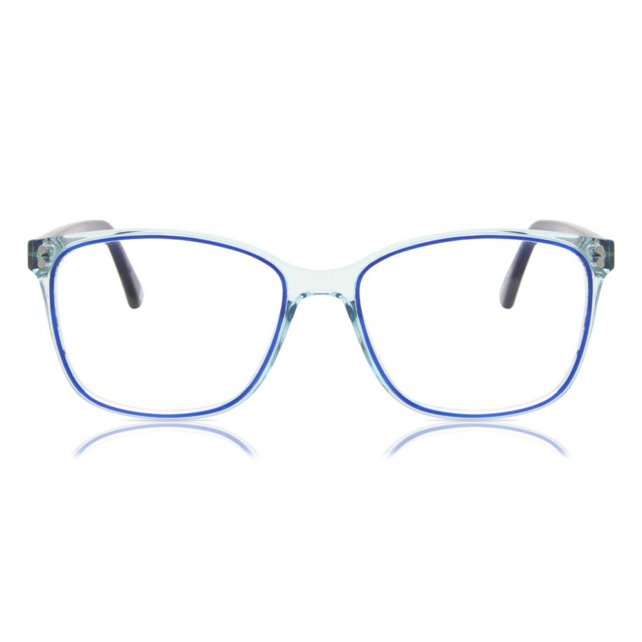 Heren Vierkant Volledige rand TR90 Blauw Bril - Anti-Blauwlichtglazen - SmartBuy Collection