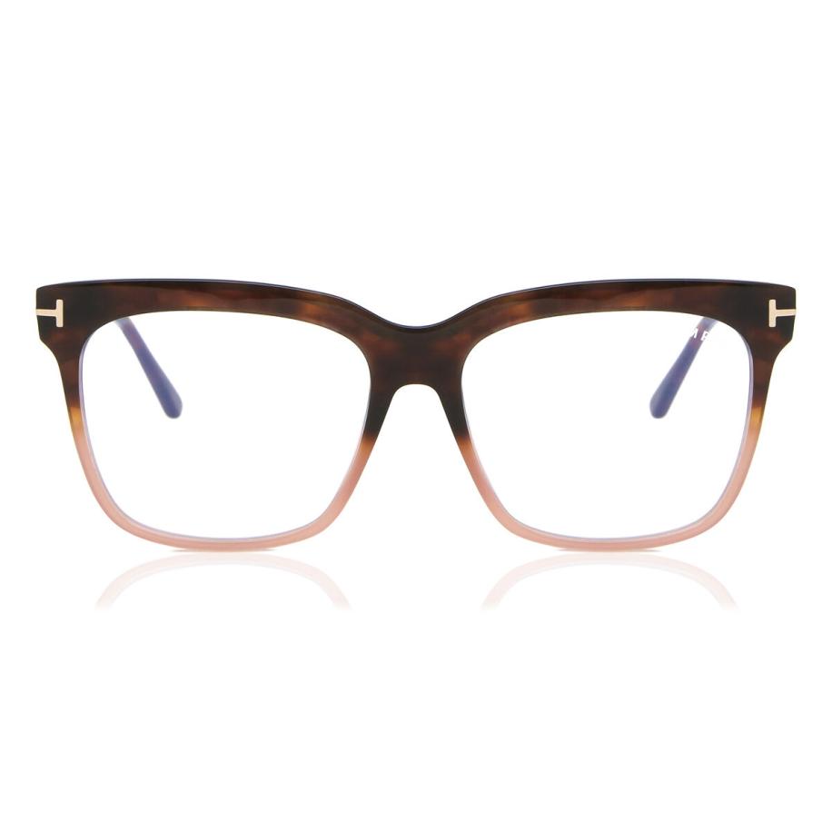 Tom Ford FT5768-B 55 Tortoiseshell Dames Bril
