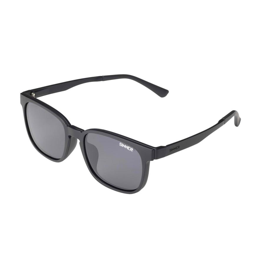 Sinner Ridge with Clip-On SIOP-721-10-P10 Zwart Heren Bril
