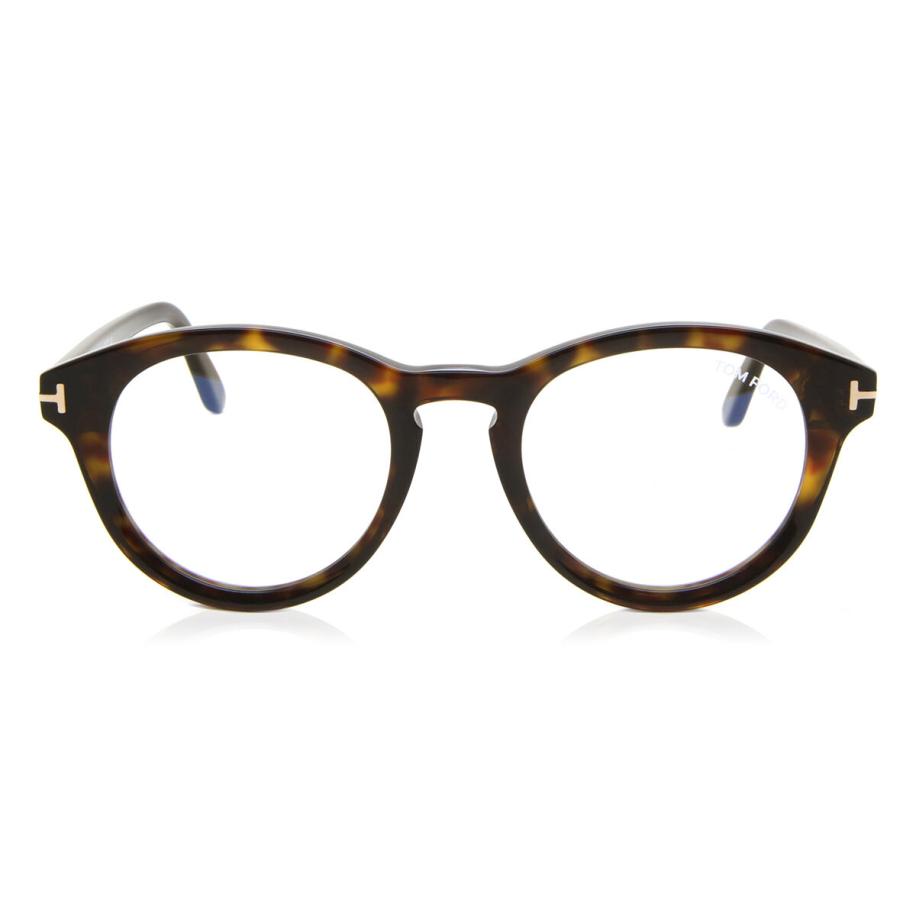 Tom Ford FT5940-B 52 Blauw-Light Block Tortoiseshell Heren Bril