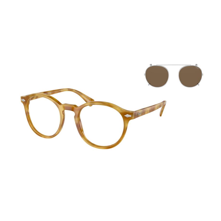 Polo Ralph Lauren PH4218F Aziatische pasvorm With Clip-On 618573 Tortoiseshell Heren Bril