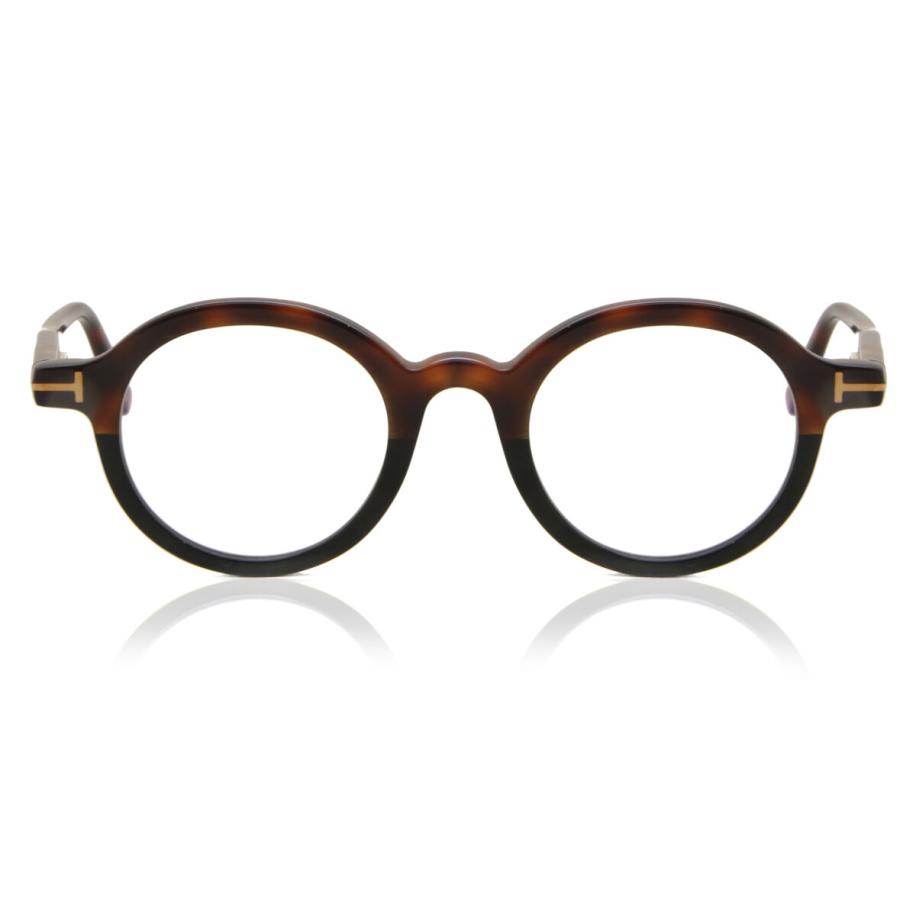 Tom Ford FT5664-B 56 Blauw-Light Block Tortoiseshell Heren Bril