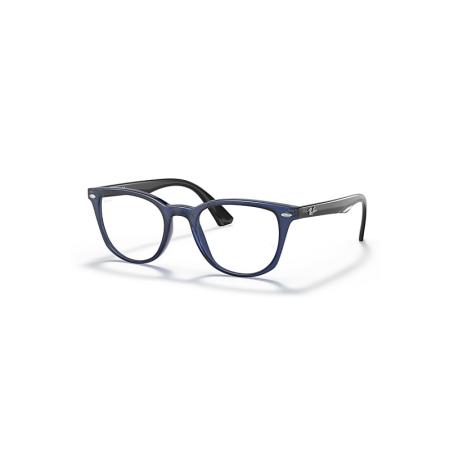 Ray-Ban Rb1601 Optics Kids Zwart montuur Helder glazen Gepolariseerd 46-18