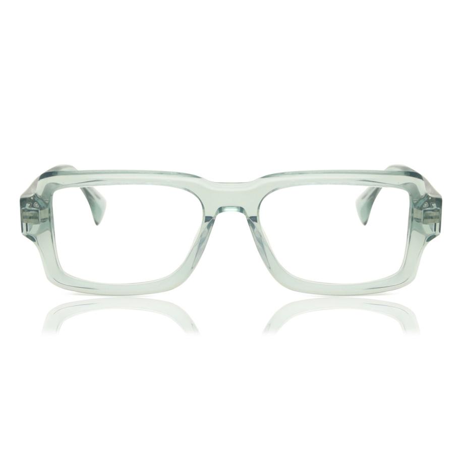 Heren Vierkant Volledige rand Plastic Groen Bril - Anti-Blauwlichtglazen - SmartBuy Collection