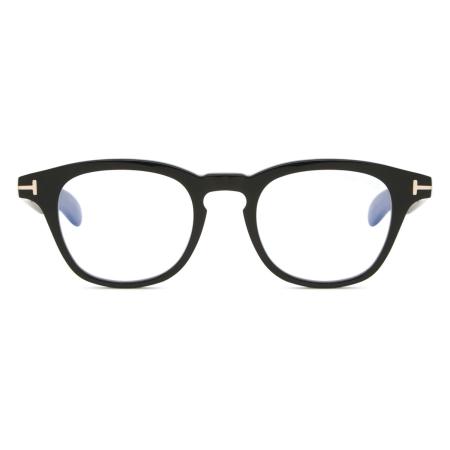 Tom Ford FT5976-B 001 Blauw-Light Block Heren Bril