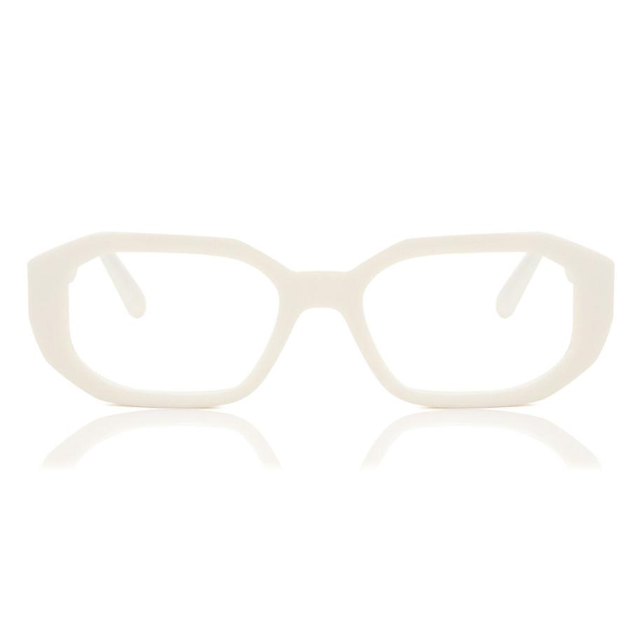 Heren Geometric Volledige rand Plastic Wit Bril - Anti-Blauwlichtglazen - SmartBuy Collection