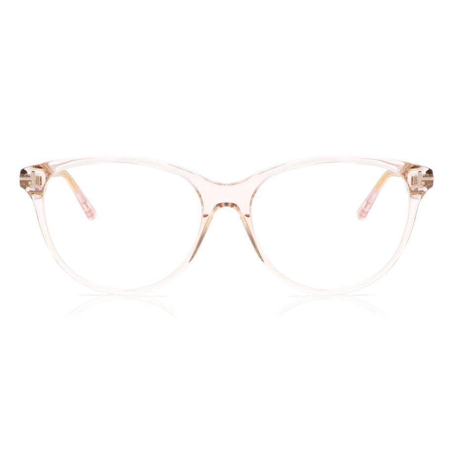 Tom Ford FT5544-B 72 Blauw-Light Block Roze Dames Bril