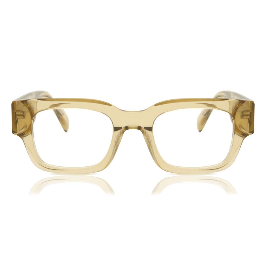 Heren Vierkant Volledige rand Plastic Doorzichtig Bril - Anti-Blauwlichtglazen - SmartBuy Collection