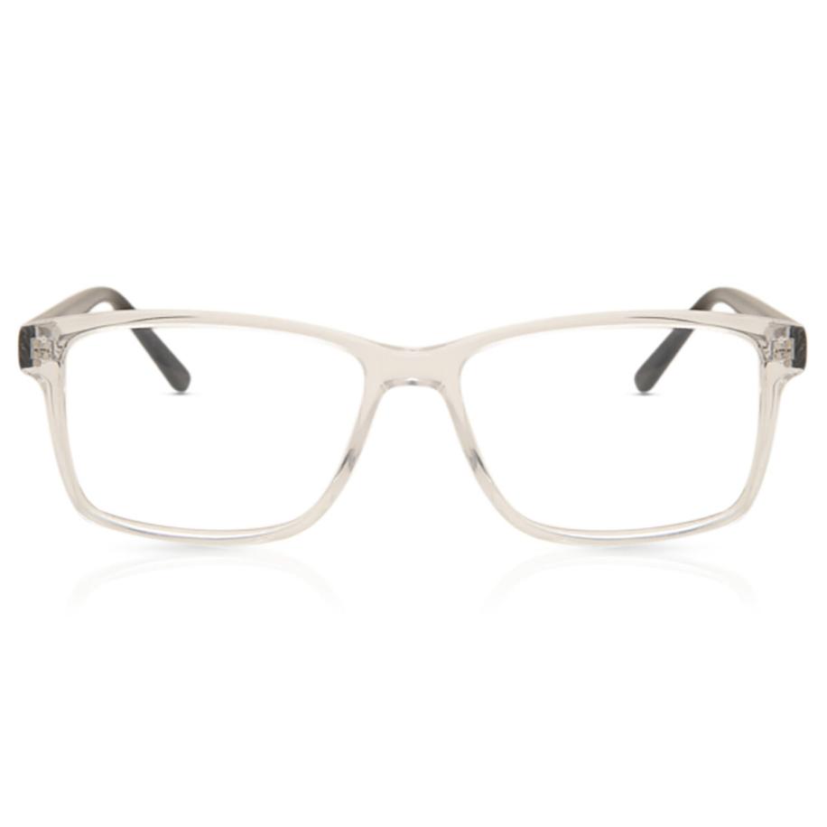 Heren Vierkant Volledige rand Plastic Doorzichtig Bril - Anti-Blauwlichtglazen - SmartBuy Collection