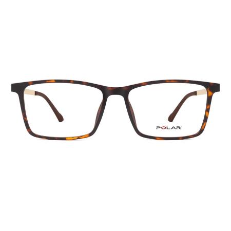 Polar 537 With Clip-On 428 Tortoiseshell Heren Bril