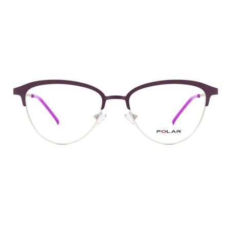 Polar 539 With Clip-On 17 Purple Heren Bril