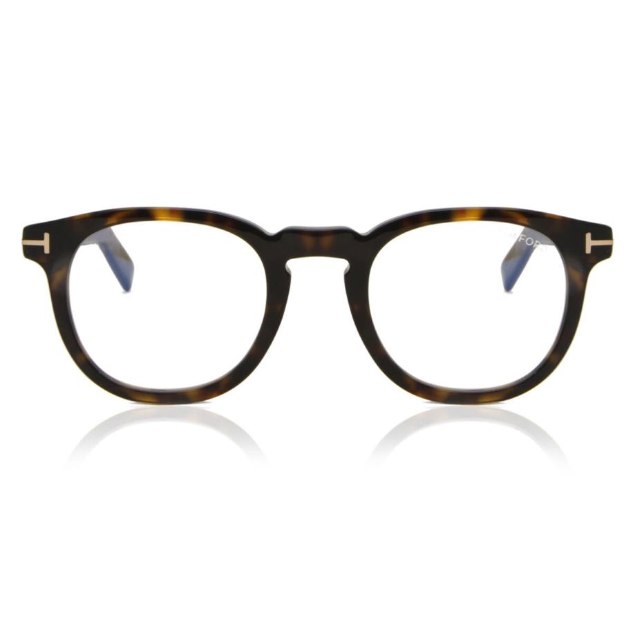 Tom Ford FT5629-B 52 Blauw-Light Block Tortoiseshell Heren Bril