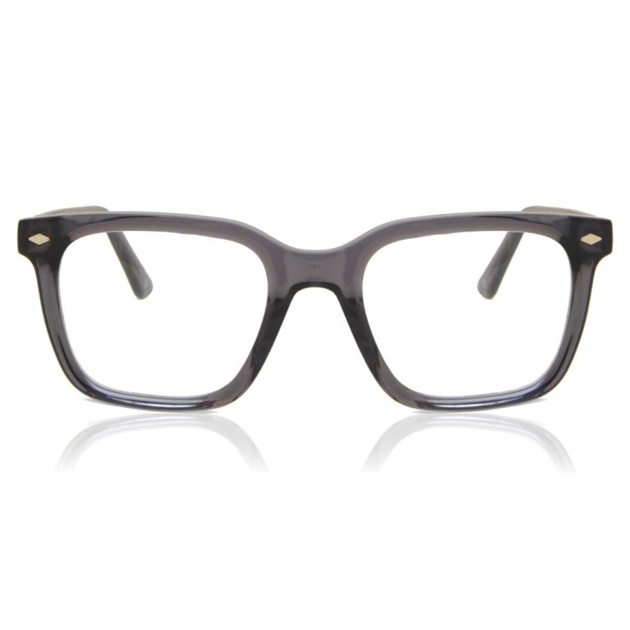 Heren Vierkant Volledige rand Plastic Doorzichtig Bril - Anti-Blauwlichtglazen - SmartBuy Collection